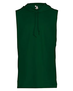 Badger 4108  B-Core Sleeveless Hooded T-Shirt at GotApparel