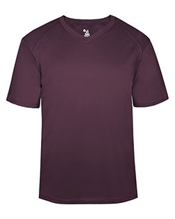 Badger 4124 B-Core V-Neck T-Shirt at GotApparel