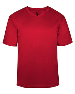 Badger 4124 B-Core V-Neck T-Shirt at GotApparel