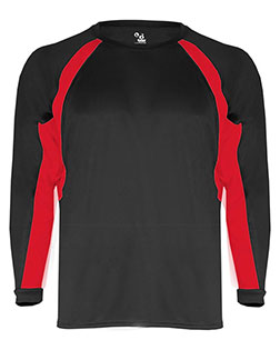 Badger 4154 B-Core Hook Long Sleeve T-Shirt at GotApparel