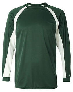 Badger 4154 B-Core Hook Long Sleeve T-Shirt at GotApparel