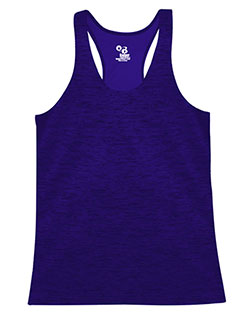 Badger 4161  Women's Tonal Blend Racerback Tank Top at GotApparel