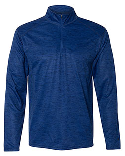 Badger 4172 Tonal Blend Quarter-Zip Pullover at GotApparel
