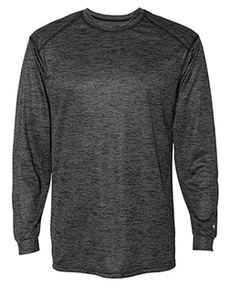Badger 4174 Tonal Blend Long Sleeve T-Shirt at GotApparel