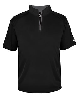 Badger 4199  B-Core Quarter-Zip T-Shirt at GotApparel