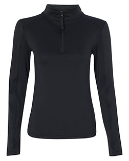 Badger 4286 Women’s Lightweight Quarter-Zip Pullover at GotApparel