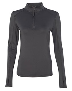Badger 4286 Women’s Lightweight Quarter-Zip Pullover at GotApparel