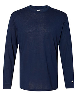 Badger 4944 Men Triblend Performance Long Sleeve T-Shirt at GotApparel