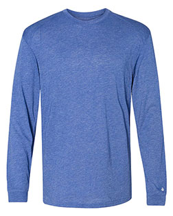 Badger 4944 Men Triblend Performance Long Sleeve T-Shirt at GotApparel