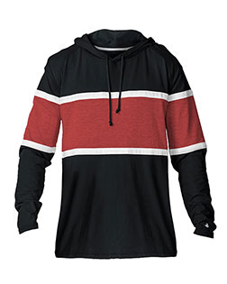 Badger 4981 Unisex United Hooded T-Shirt at GotApparel