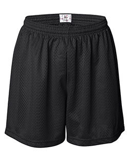 Badger 7216 Women's Pro Mesh 5-Inch Shorts with Solid Liner at GotApparel
