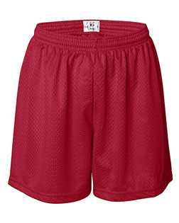 Badger 7216 Women's Pro Mesh 5-Inch Shorts with Solid Liner at GotApparel