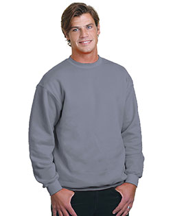 Bayside 2105 Men Union Crewneck Sweatshirt at GotApparel