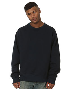 Bayside 4025  Men's Super Heavy Oversized Crewneck Sweatshirt at GotApparel