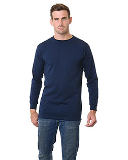 Bayside 6200 Men USA-Made Tall Long Sleeve T-Shirt at GotApparel