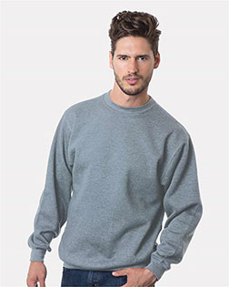 Bayside 1102 Men Crew Neck Fleece at GotApparel