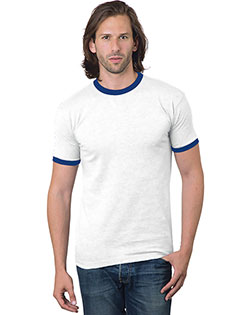 Bayside BA1801  Unisex Ringer T-Shirt at GotApparel