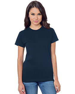Bayside BA3075 Women Union-Made 6.1 oz Cotton T-Shirt at GotApparel