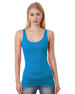 Bayside BA3410 Women 4.2 oz Fine Jersey Tank Top at GotApparel