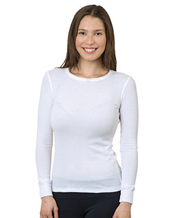 Bayside BA3420  Ladies' Long-Sleeve Thermal Shirt at GotApparel