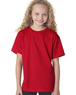 Bayside B4100 Girls Short Sleeve Tee at GotApparel