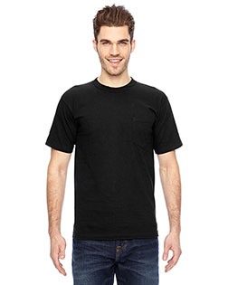 Bayside 7100 Men Short-Sleeve Tee With Pocket at GotApparel