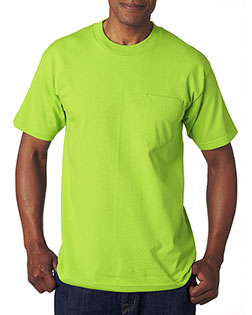 Bayside 7100 Men Short-Sleeve Tee With Pocket at GotApparel