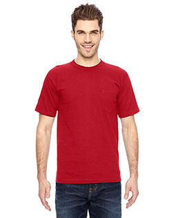 Bayside 7100 Men Short-Sleeve Tee With Pocket at GotApparel