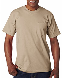 Bayside BA7100 Men Short-Sleeve Tee With Pocket at GotApparel