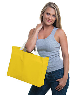 Bayside 750 Unisex Medium Gusset Tote at GotApparel