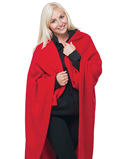 Bayside BA9000 Polyester Stadium Fleece Blanket at GotApparel