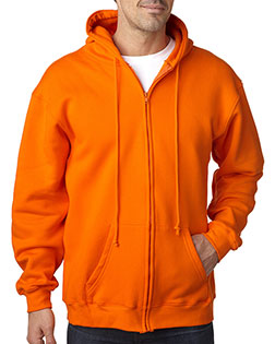 Bayside 900 Men Hooded Fullzip Fleece at GotApparel