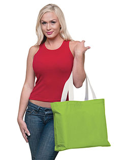 Bayside BS600 Women Usa-Made Jumbo Tote at GotApparel