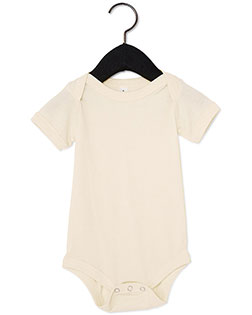 Bella + Canvas 100B Infants & Toddlers Jersey Short-Sleeve One-Piece at GotApparel