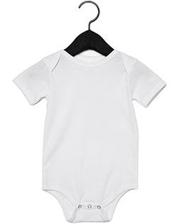 Bella + Canvas 100B Infants & Toddlers Jersey Short-Sleeve One-Piece at GotApparel