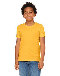 Bella + Canvas 3001YCV Boys Jersey Short-Sleeve T-Shirt at GotApparel