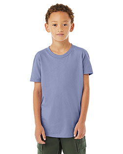 Bella + Canvas 3001Y Boys Jersey Short-Sleeve T-Shirt at GotApparel