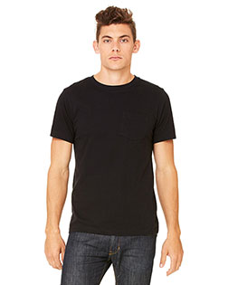 Bella + Canvas 3021 Men Short-Sleeve Pocket T-Shirt at GotApparel