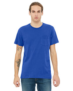 Bella + Canvas 3021 Men Short-Sleeve Pocket T-Shirt at GotApparel