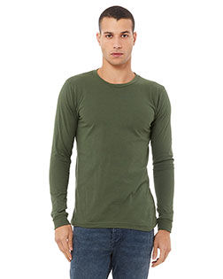 Bella + Canvas 3501 Men Jersey Long-Sleeve T-Shirt at GotApparel