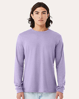 Bella + Canvas 3501CVC Heather CVC Long Sleeve Tee at GotApparel