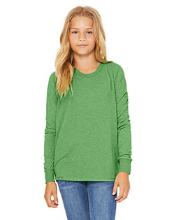 Bella + Canvas 3501Y Boys Jersey Long-Sleeve T-Shirt at GotApparel