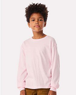 Bella + Canvas 3511Y Youth 6oz. Heavyweight Long Sleeve Tee at GotApparel