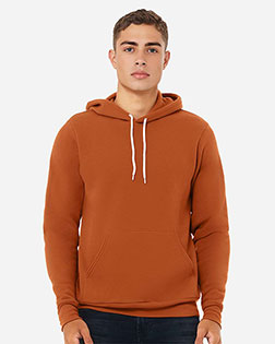Bella + Canvas 3719 Poly Cotton Fleece Pullover Unisex Hoodie at GotApparel