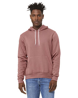 Bella + Canvas 3719 Poly Cotton Fleece Pullover Unisex Hoodie at GotApparel