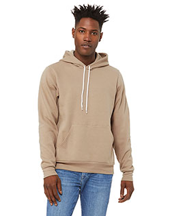 Bella + Canvas 3719 Poly Cotton Fleece Pullover Unisex Hoodie at GotApparel