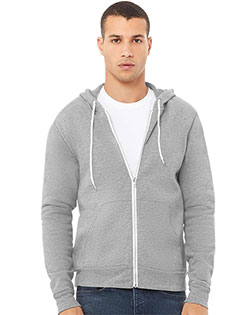 Bella + Canvas 3739 Unisex Sponge Fleece Full-Zip Hoodie at GotApparel