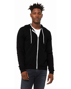 Bella + Canvas 3739 Unisex Sponge Fleece Full-Zip Hoodie at GotApparel