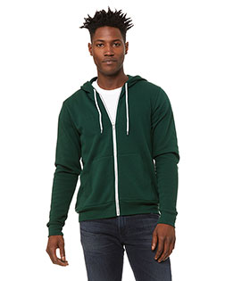 Bella + Canvas 3739 Unisex Sponge Fleece Full-Zip Hoodie at GotApparel