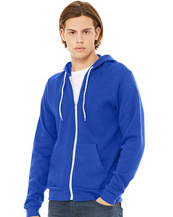 Bella + Canvas 3739 Unisex Sponge Fleece Full-Zip Hoodie at GotApparel